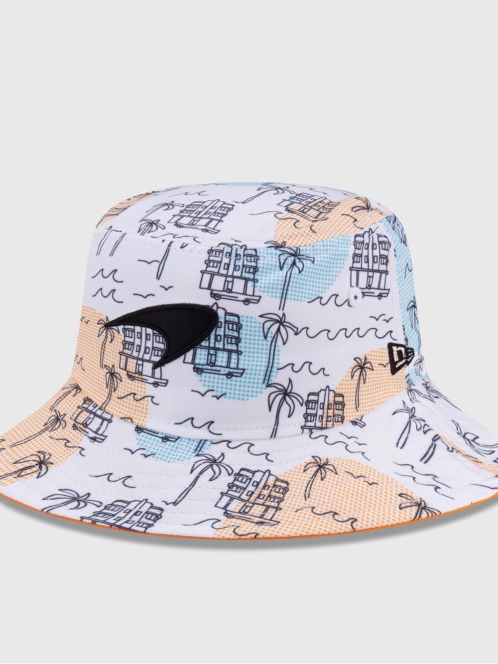 2024 McLaren F1 Miami Race Special Edition Bucket Hat (White) - One Size